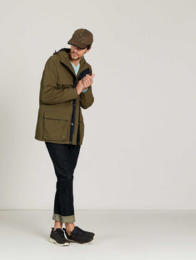Parka imperm&eacute;able et coupe-vent