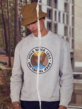 Fleece sweatshirt x Tealer
