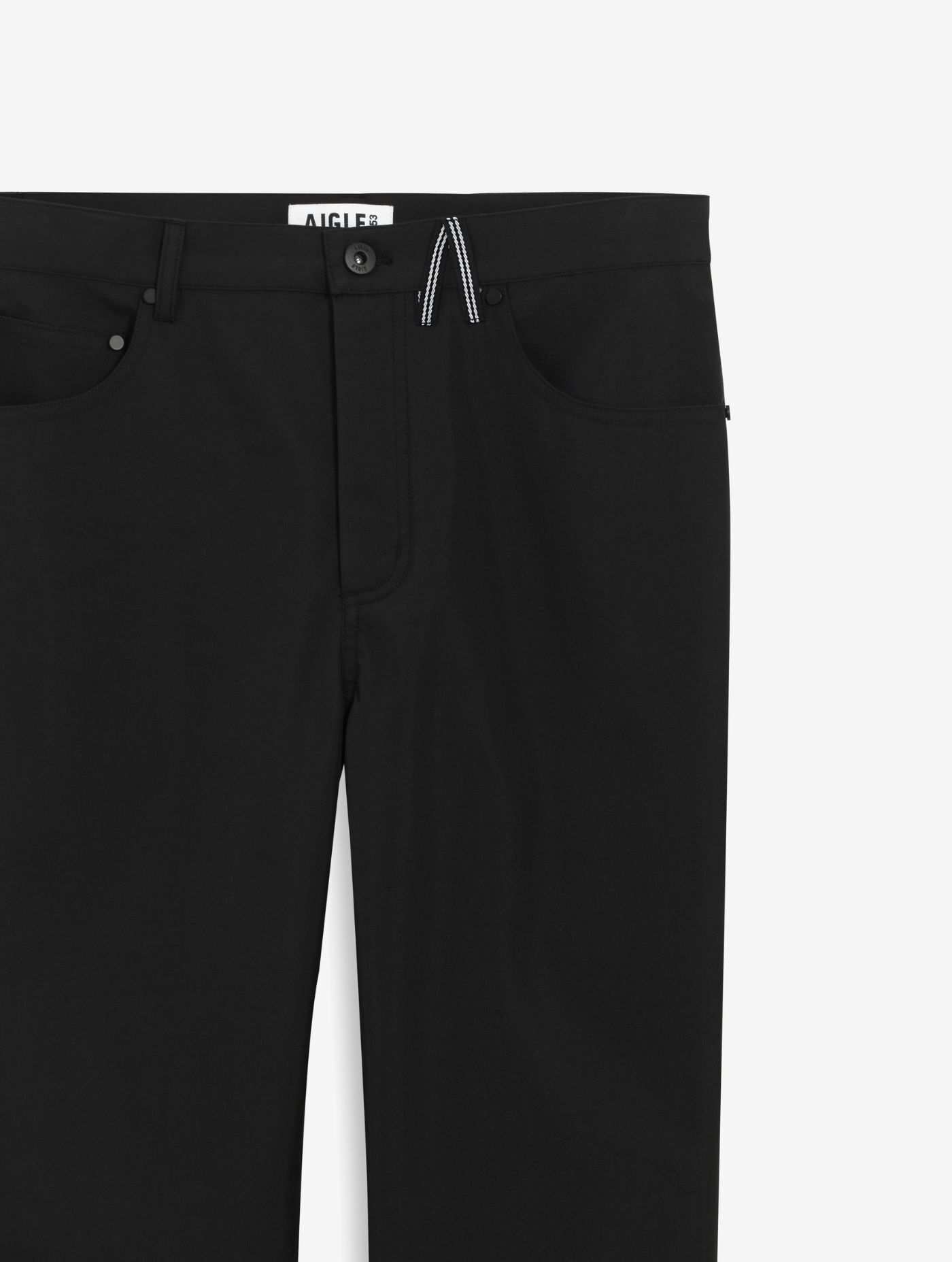 Aigle by Setchu high waisted straight pants