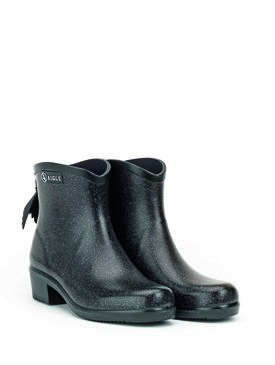Women's rubber ankle boots