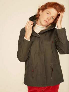 Parka imperm&eacute;able et coupe-vent
