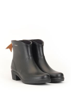 Women's rubber ankle boots