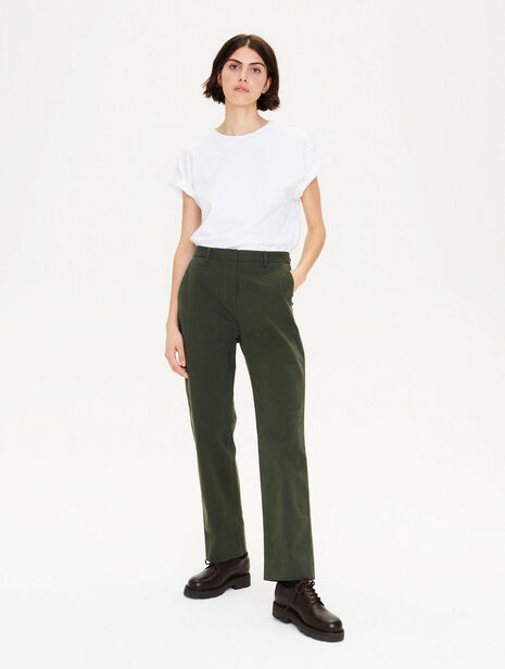 Chino droit 7/8ème