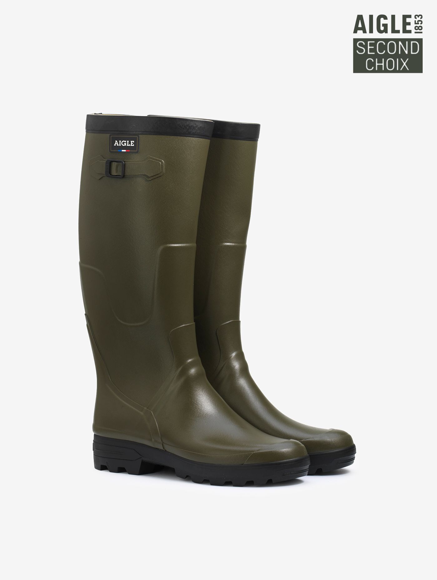 Lightweight expert boot for wider calves - kaki men | AIGLE