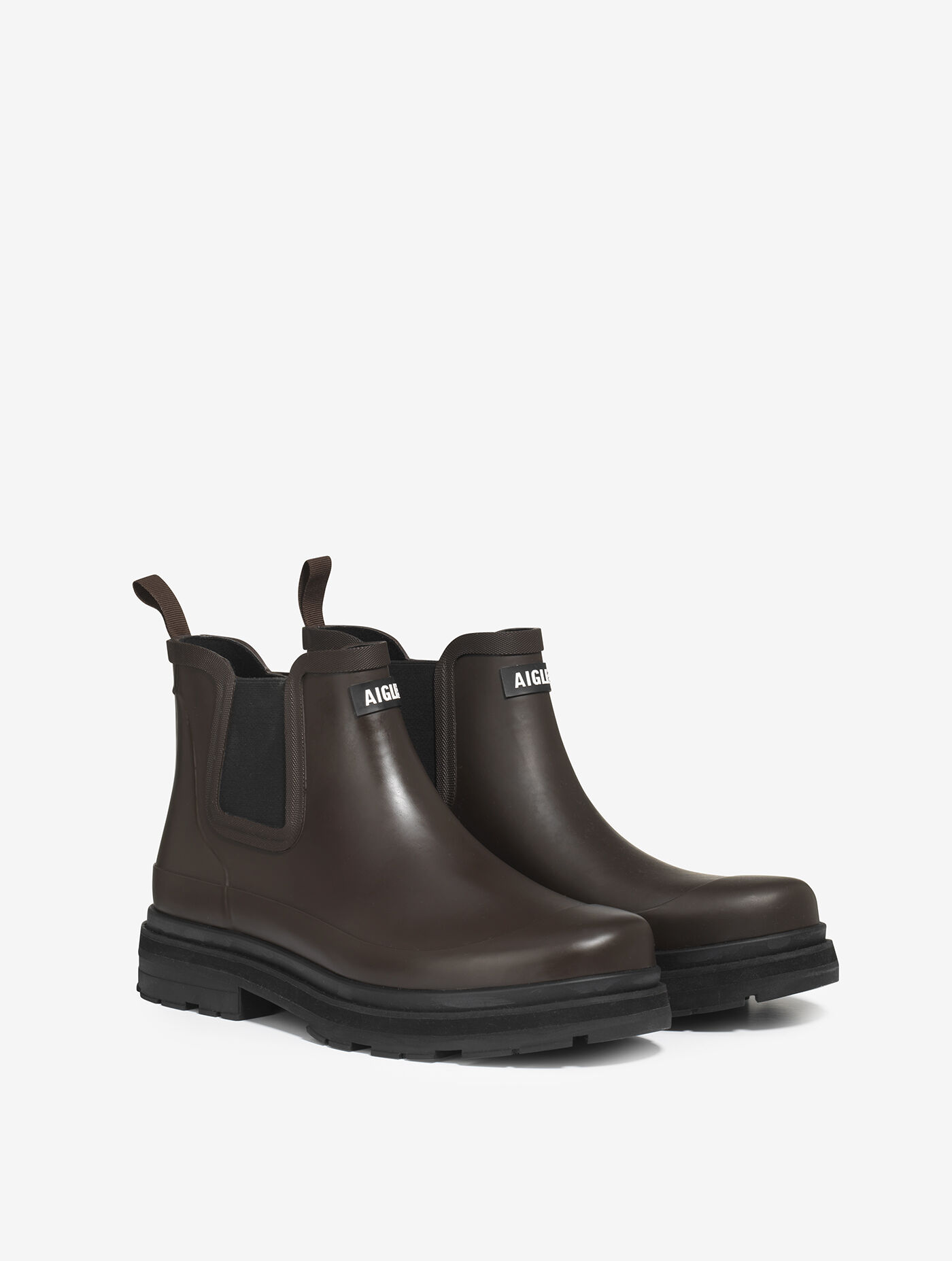 Aigle Soft Rain M2 Booties Brown US 8.5 Man