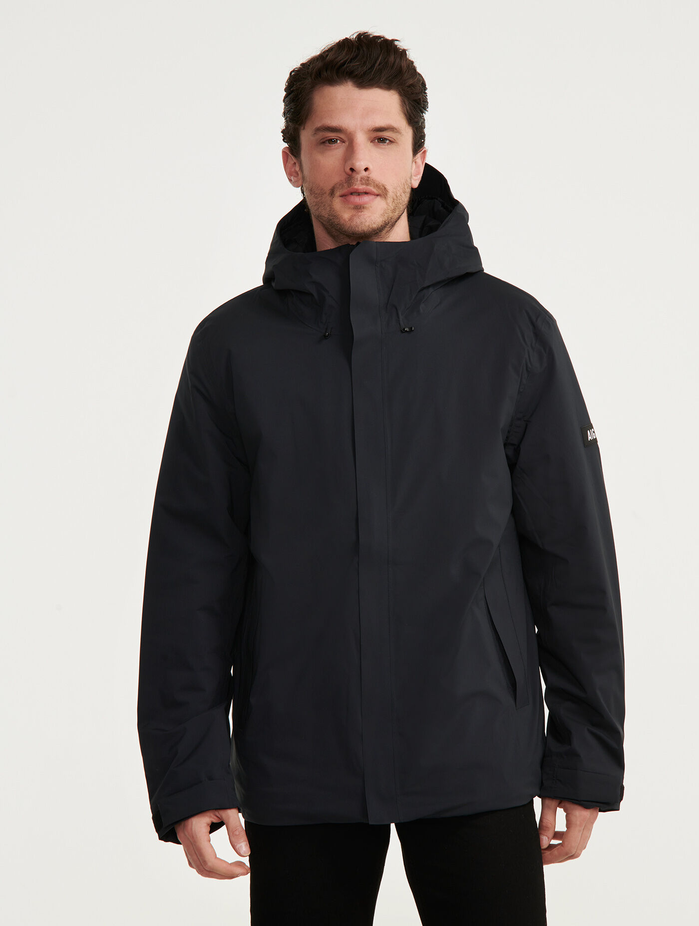 Short Hooded Padded Dupont Sorona MTD 2L Jacket collection AIGLE