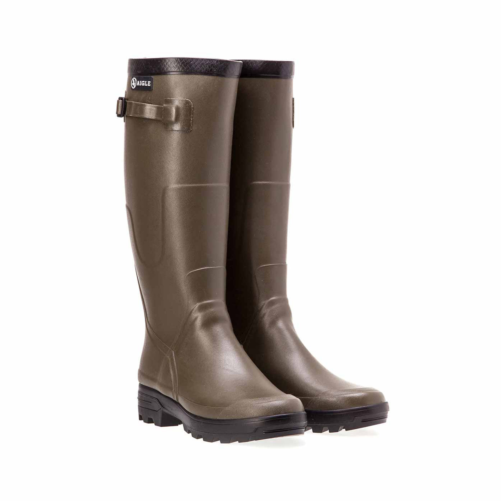 bottes aigle cuir
