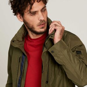 Water-repellent multi-pocket parka