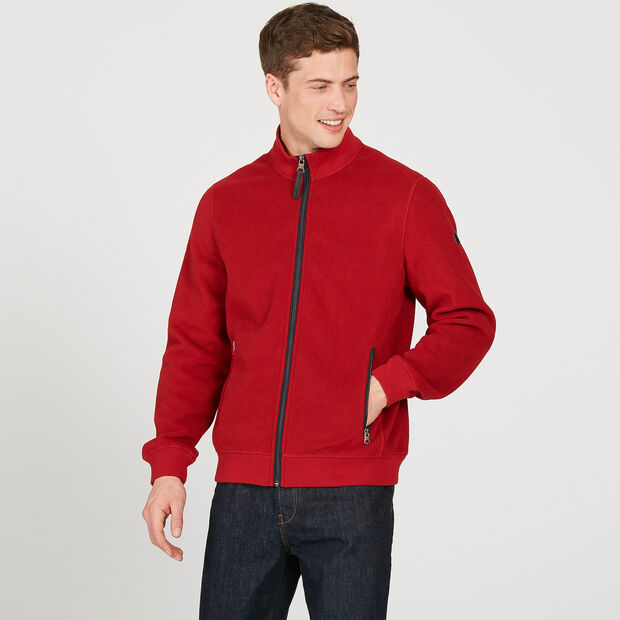 Gilet polaire bicolore
