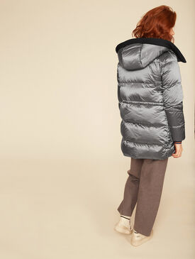 Warm water-repellent quilted jacket