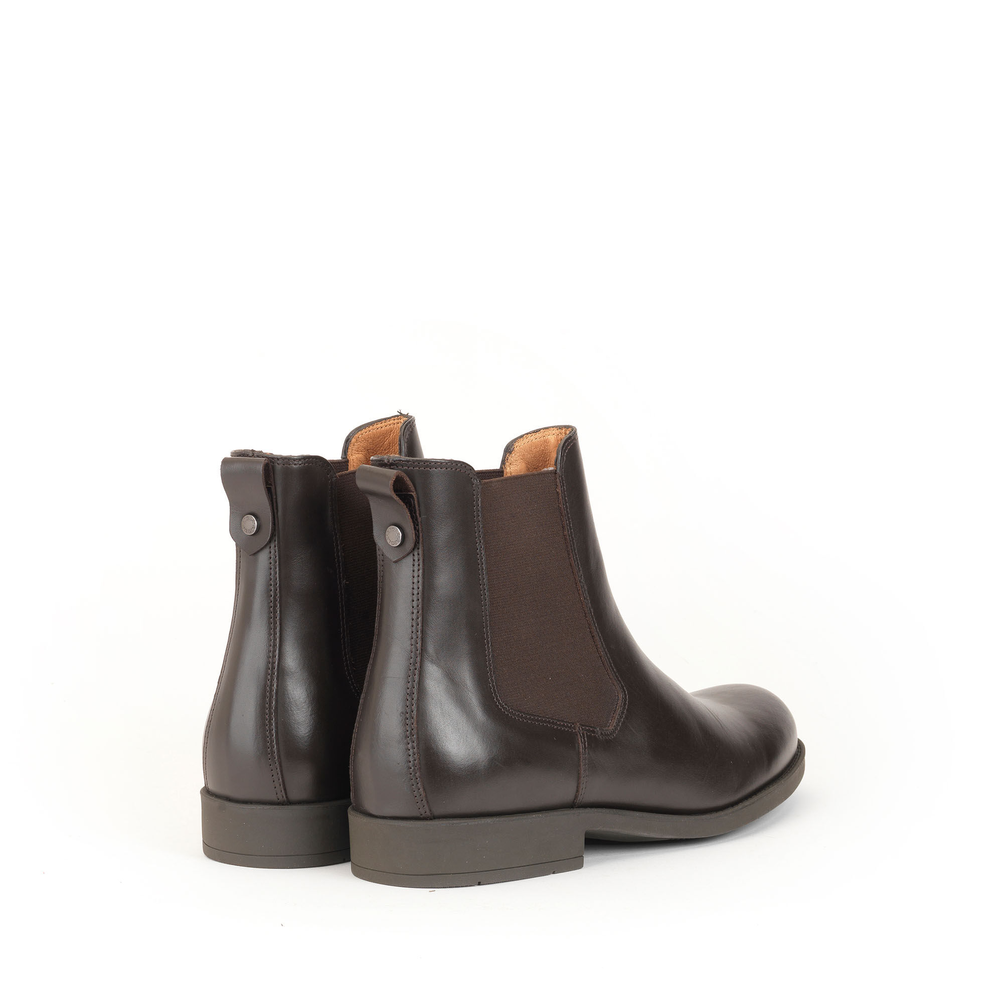 Bottines Chelsea Bruno Marc Pour Homme - Marron Foncé, Taille 42 EU - Confortables, Antidérapantes, Style Décontracté élégant - 2