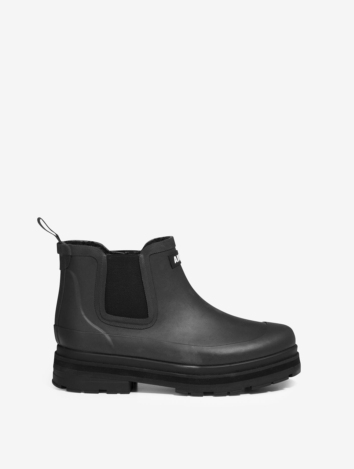 Hybrid ankle rain boot for unbeatable style, fur-lined version