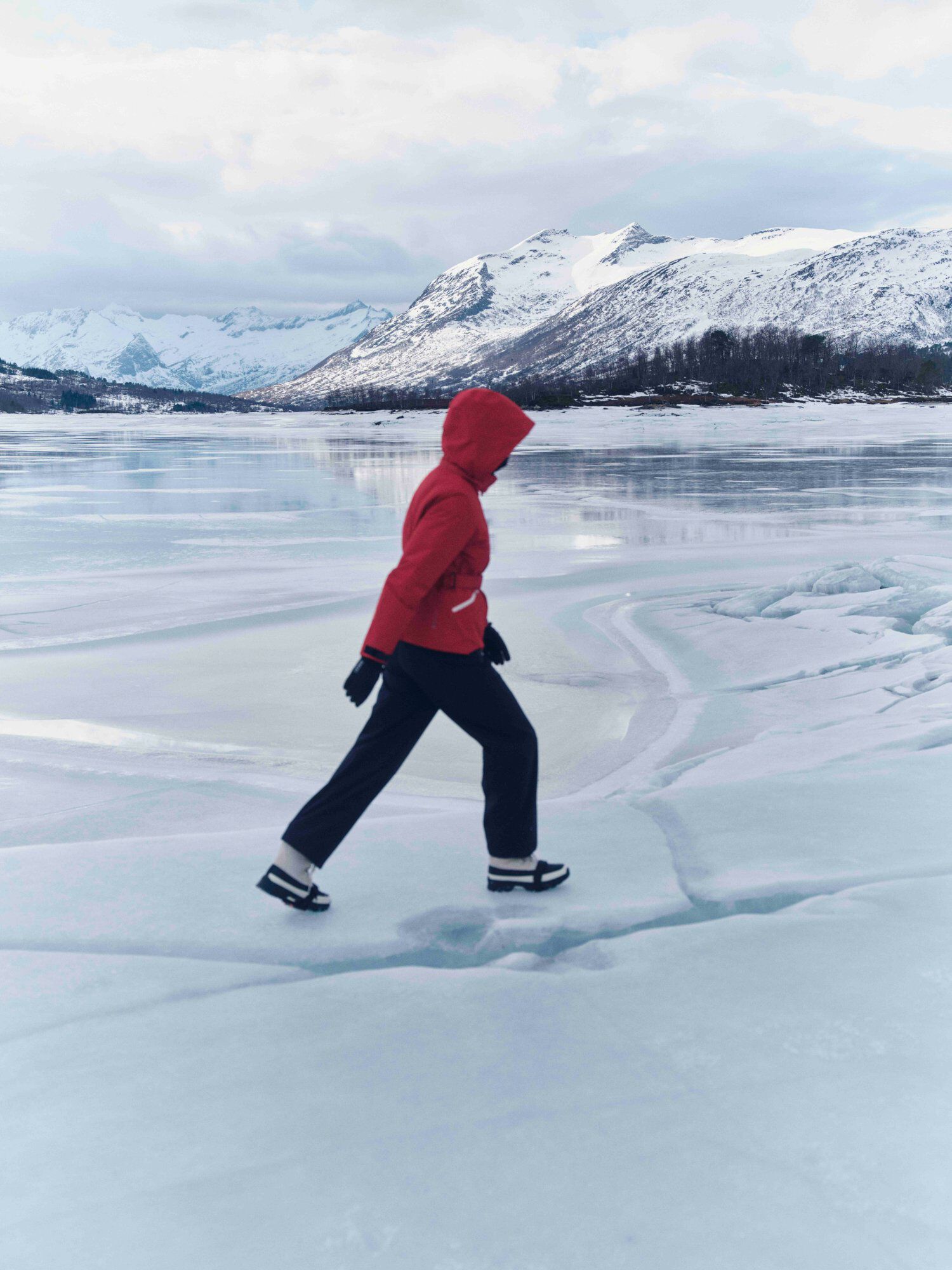 Ski - softshell pants with brushed lining