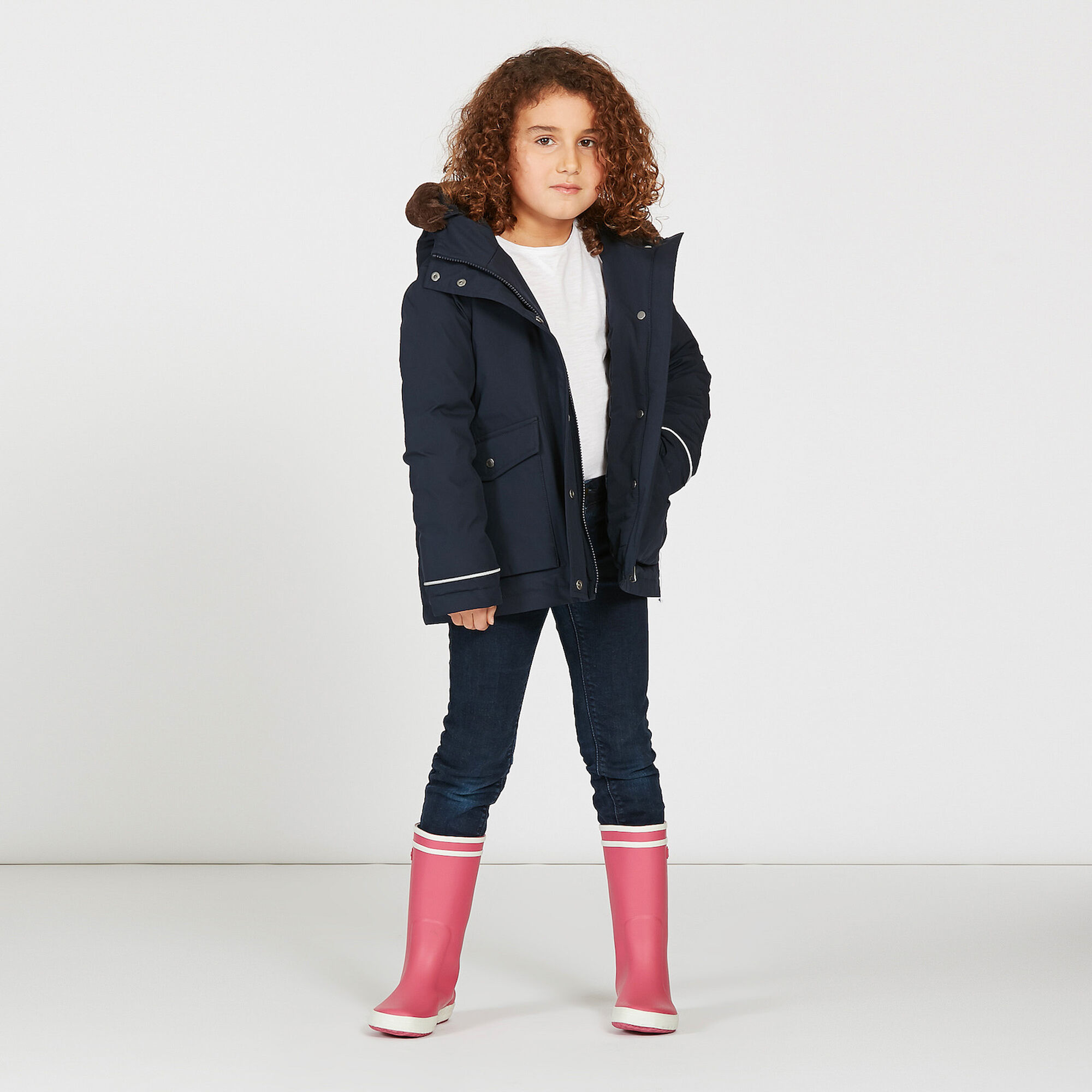 Parka imperm&eacute;able chaude pour fille