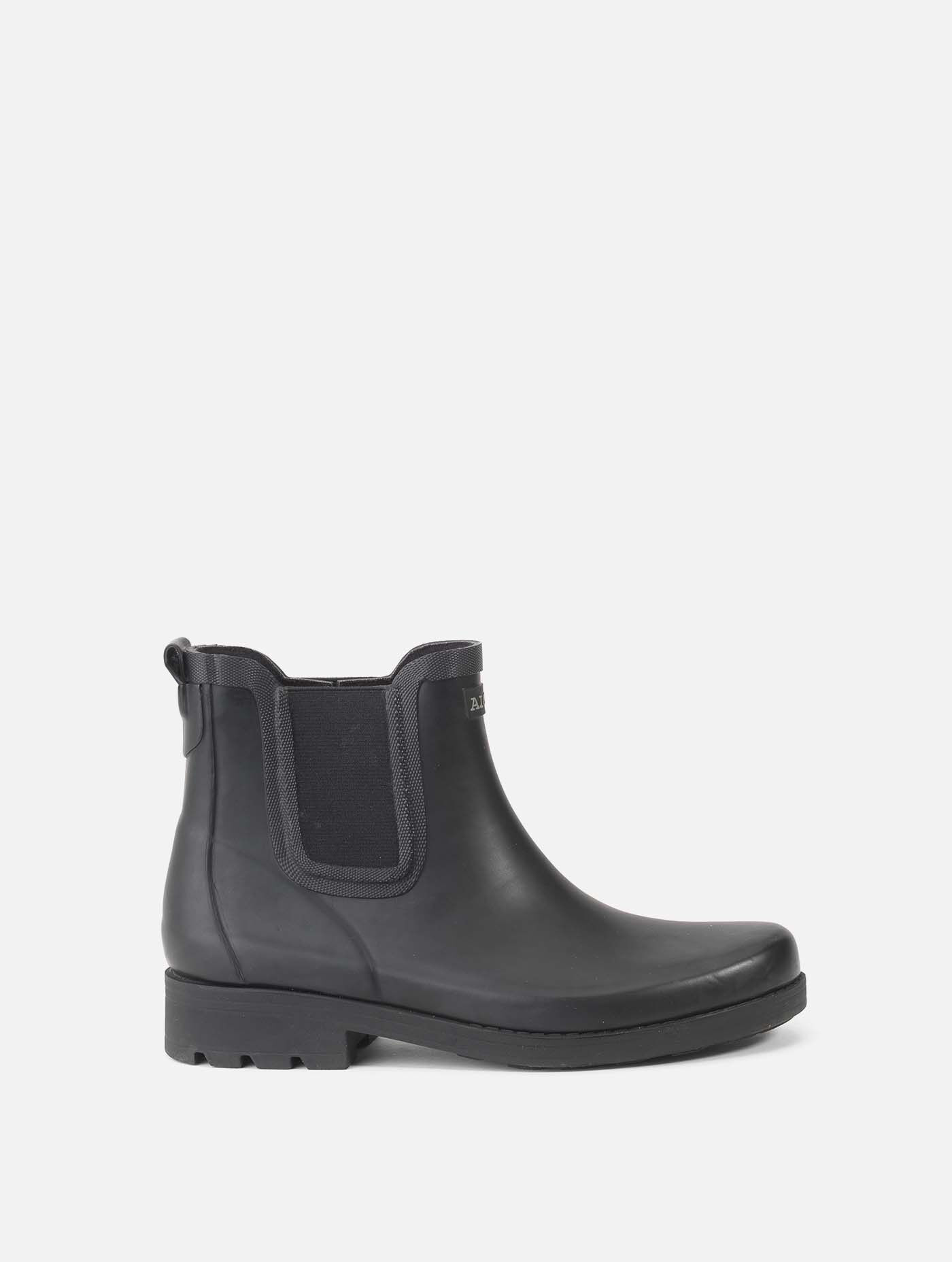 aigle rubber ankle boots