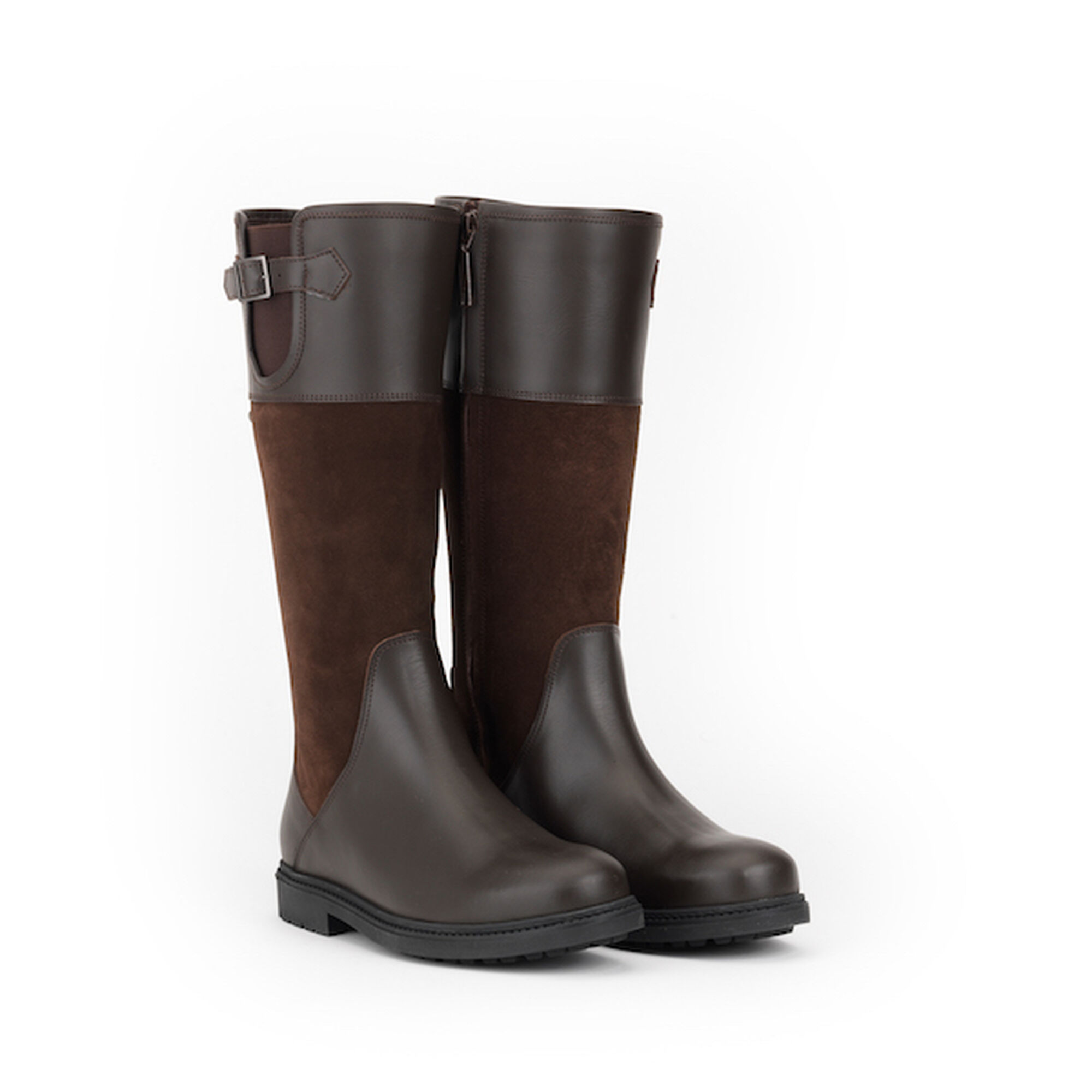 Botte de chasse en cuir imperméable femme femme | AIGLE