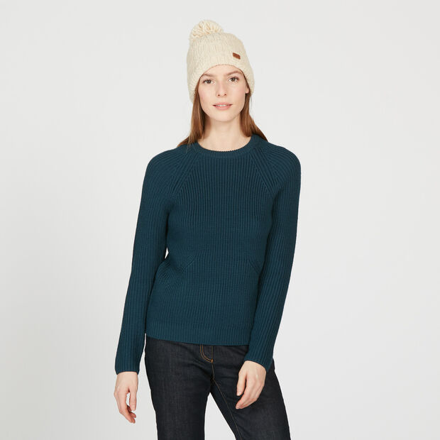 Pull en c&ocirc;tes perl&eacute;es