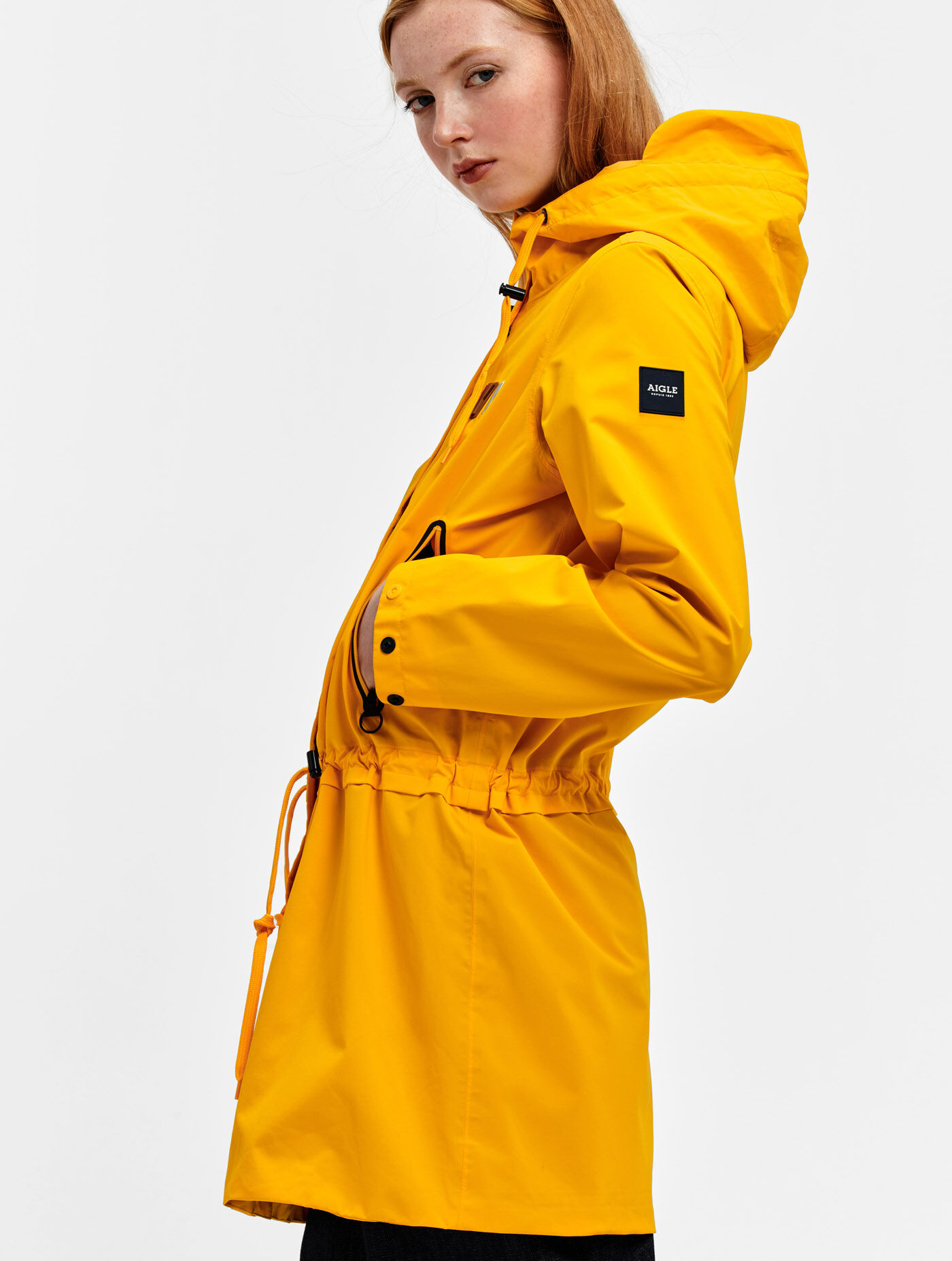 Aigle Long waterproof and windproof parka Mirabelle Gimiso AIGLE