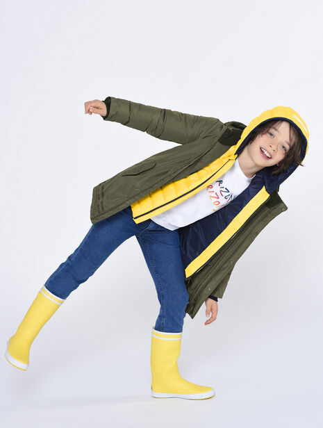 Padded parka