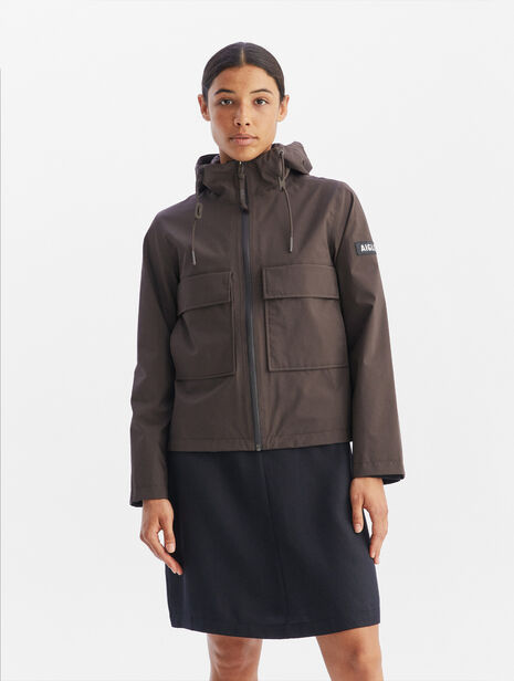 Hooded short Gore-Tex® jacket