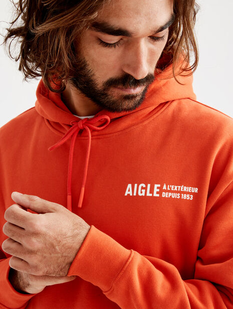 Printed Hooded Sweatshirt