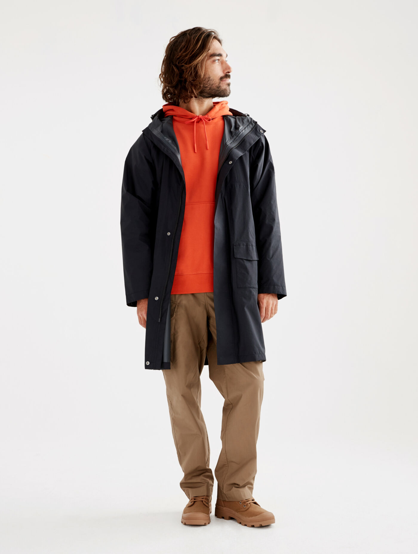 Long Hooded MTD® Jacket aigle-storefront-catalog-fr | AIGLE