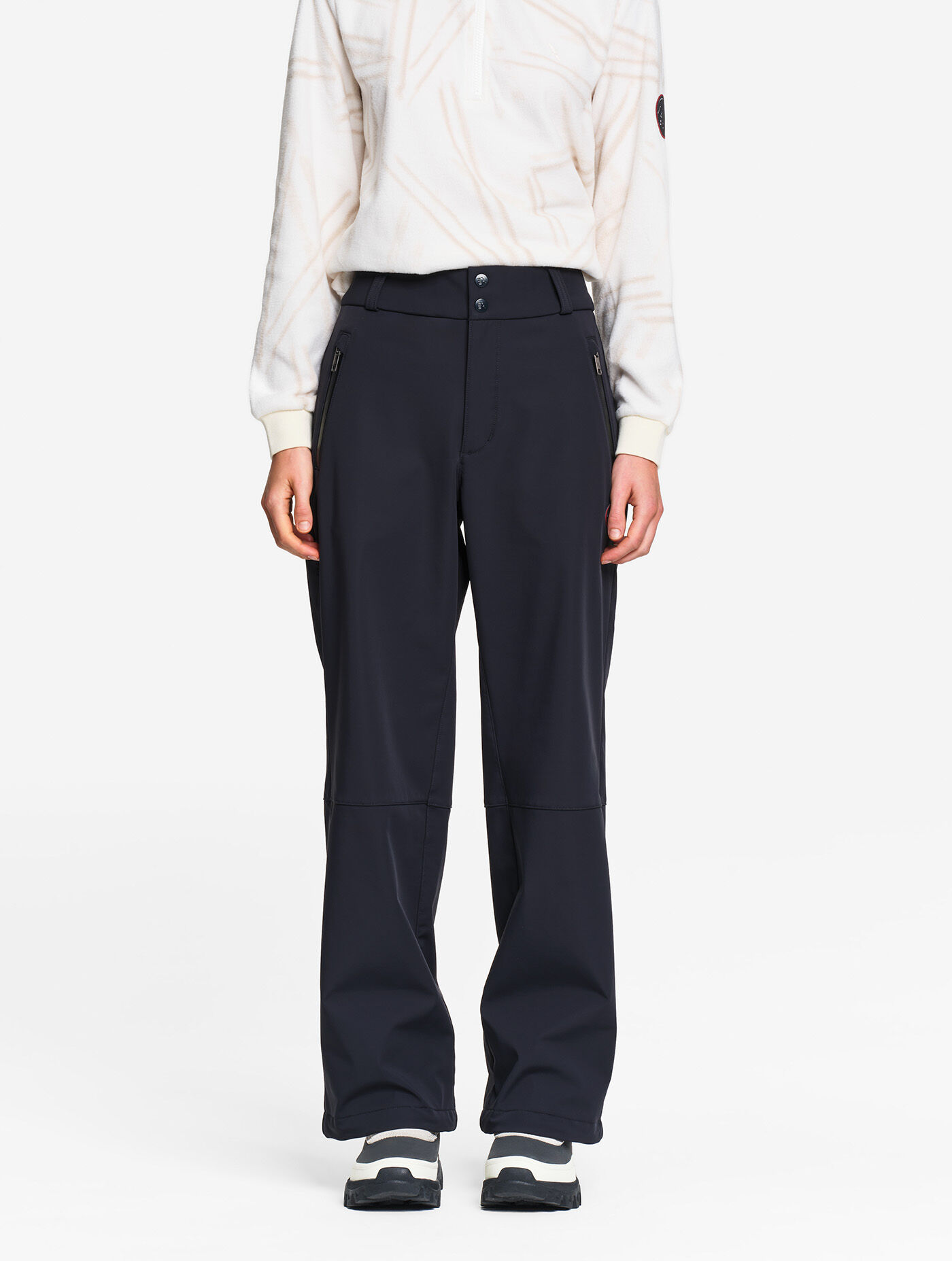 Ski - softshell pants with brushed lining