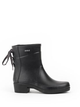 Bottillon de pluie &agrave; lacets pour Femme