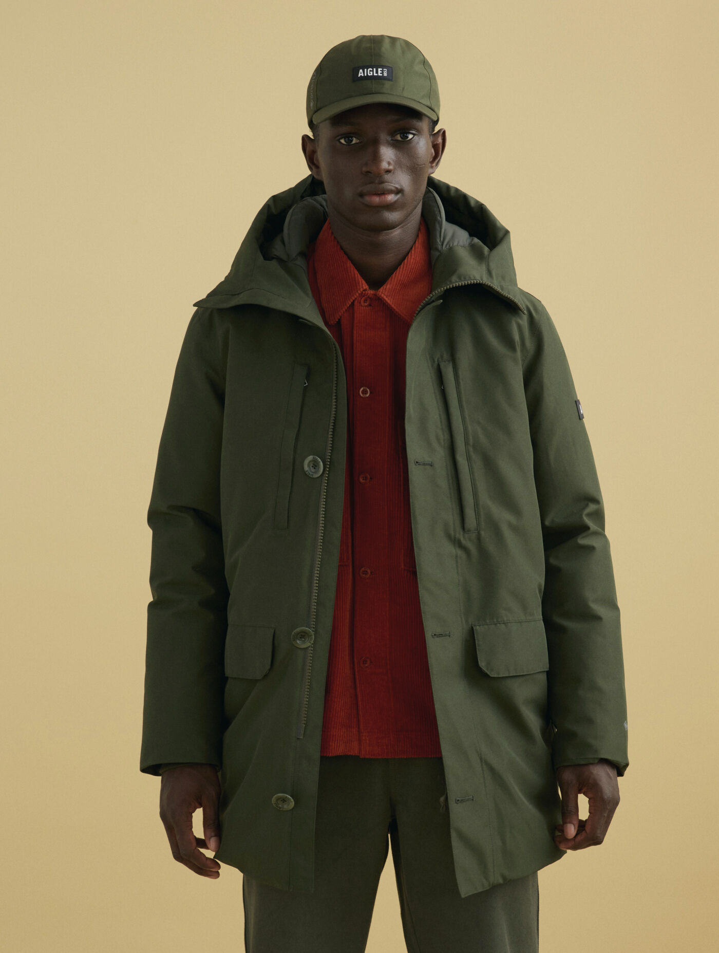 aigle down jacket men's