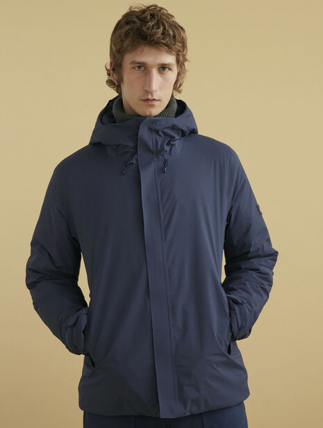 Mid-length Hooded Dupont Sorona® Quilted MTD® Jacket