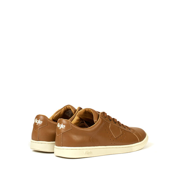 Basket cuir homme