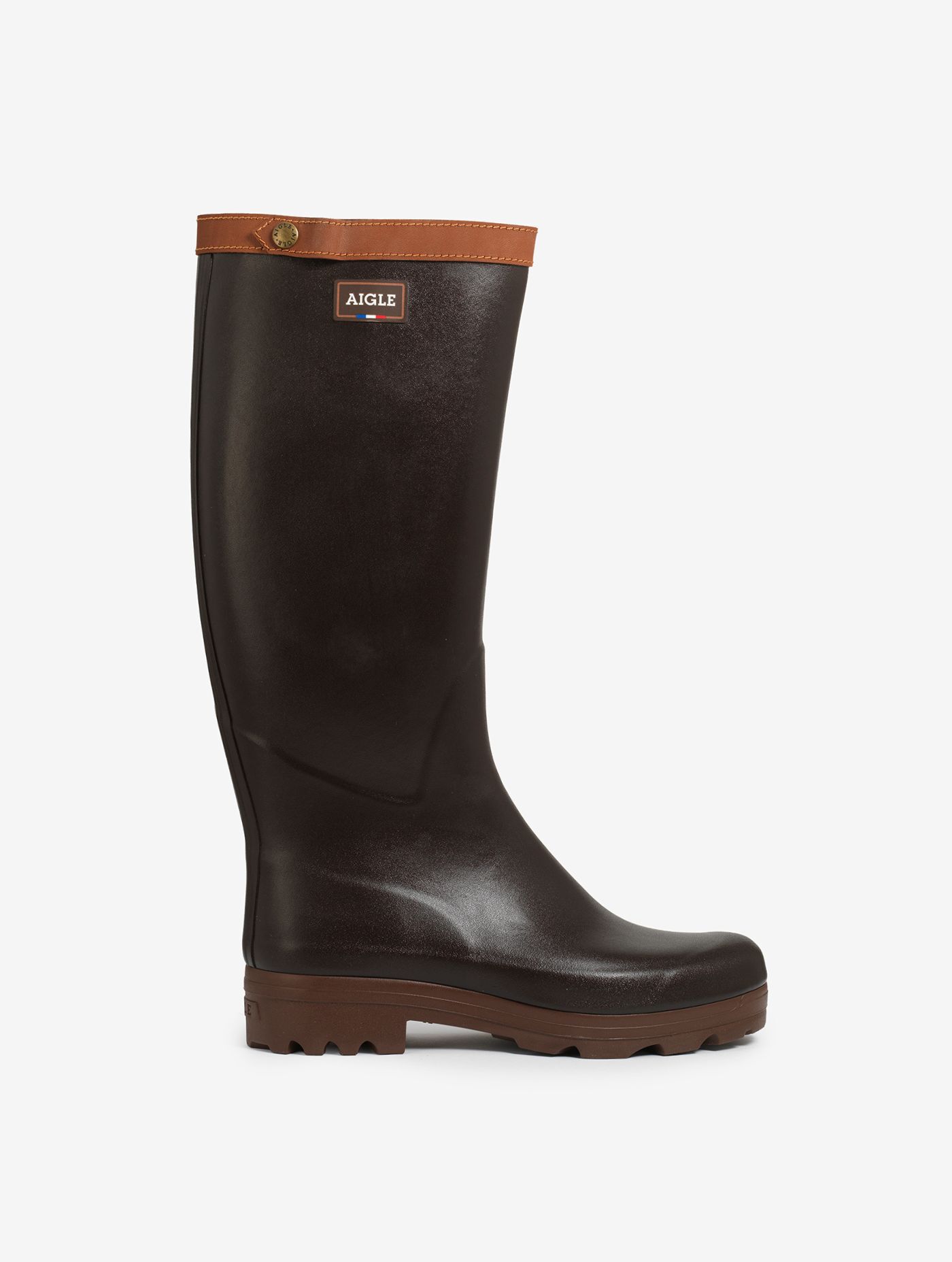 Work boot Chambord leather-lined - marron men | AIGLE