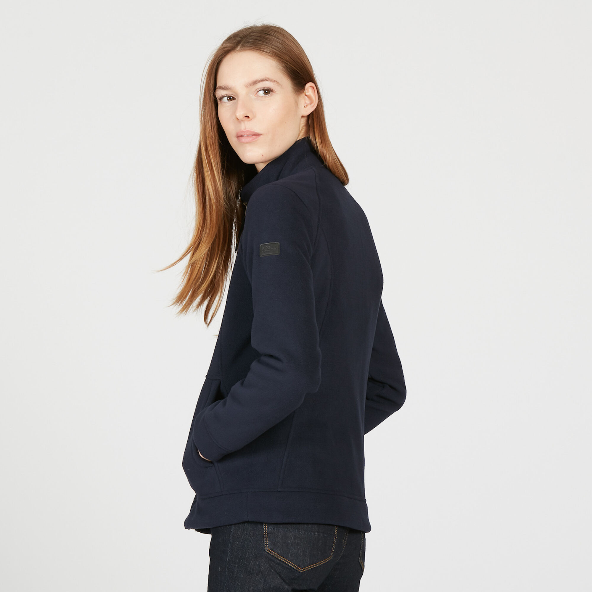 Double-sided fleece jacket