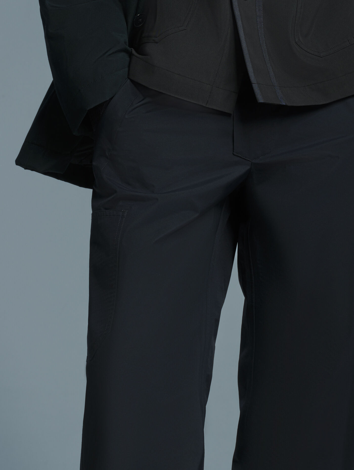 Aigle by Setchu pantalon l&eacute;ger taille haute d&eacute;perlant