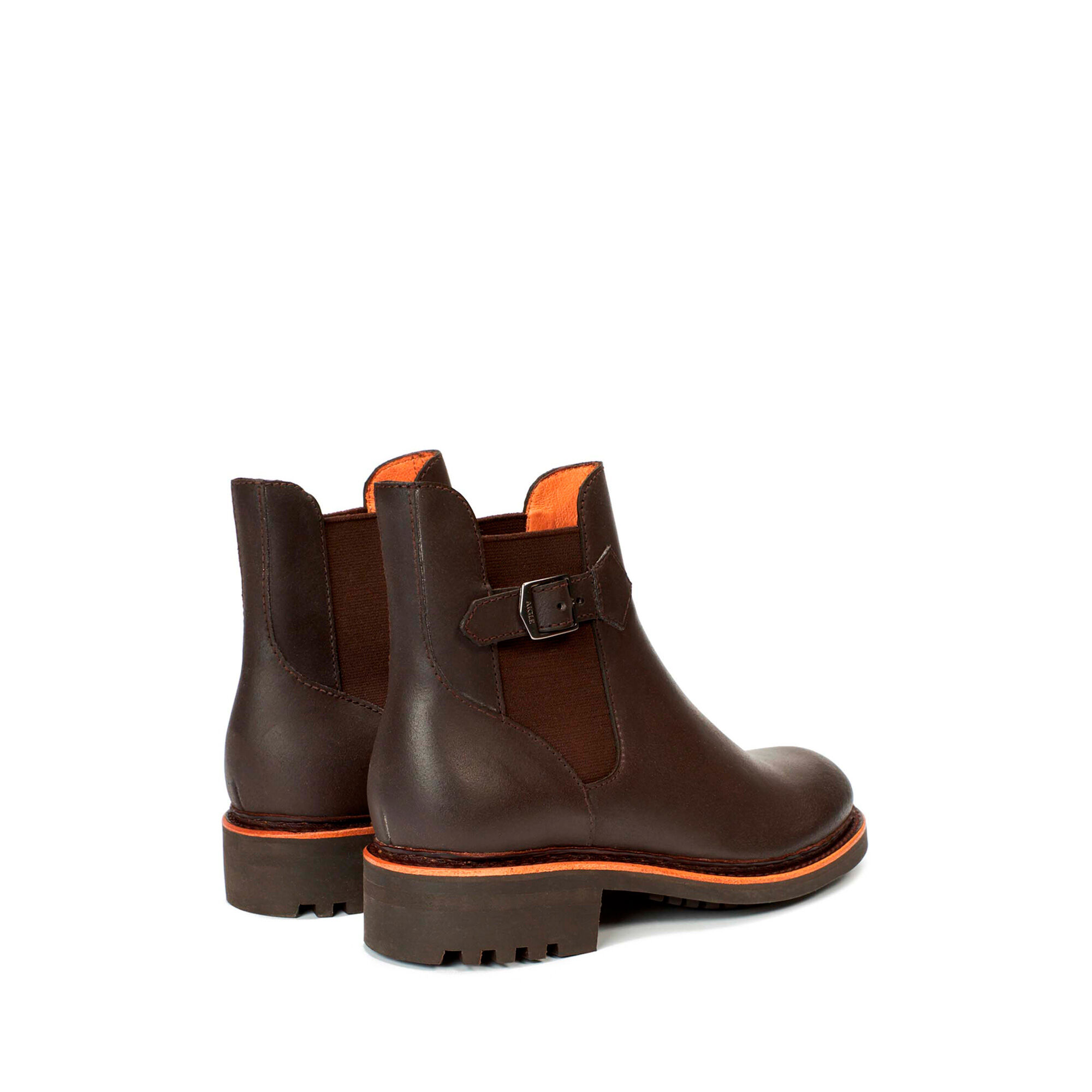 Bottines cuir femme