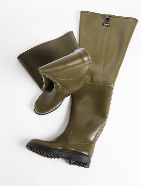 Men's fishing boots and waders