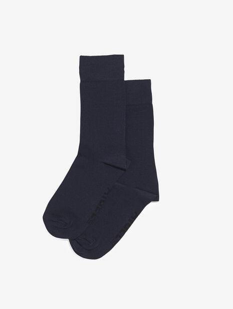 Chaussettes unies made in France en coton