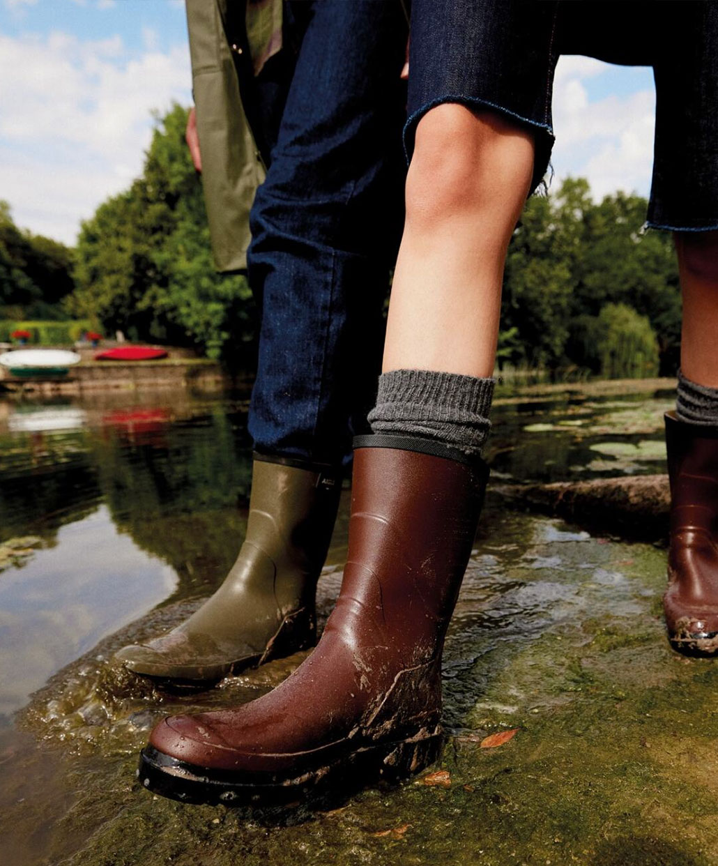 The boot that rules around town. women | AIGLE