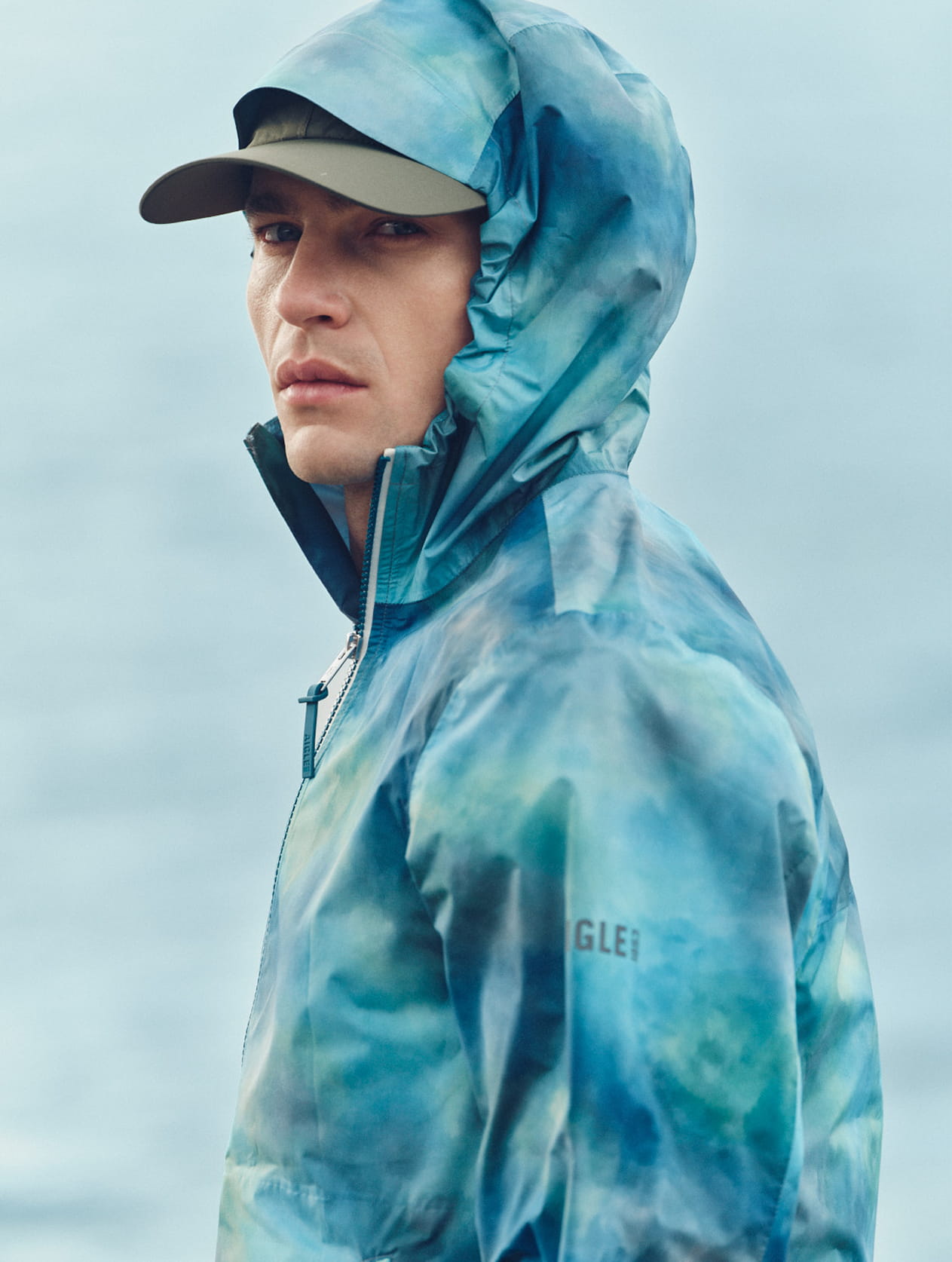 coupe vent imperm&eacute;able bleu rainpack