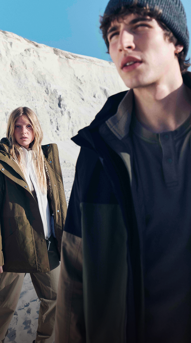 Sélection de parkas chaudes