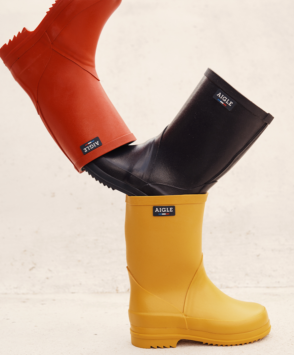 bottes aigle garcon