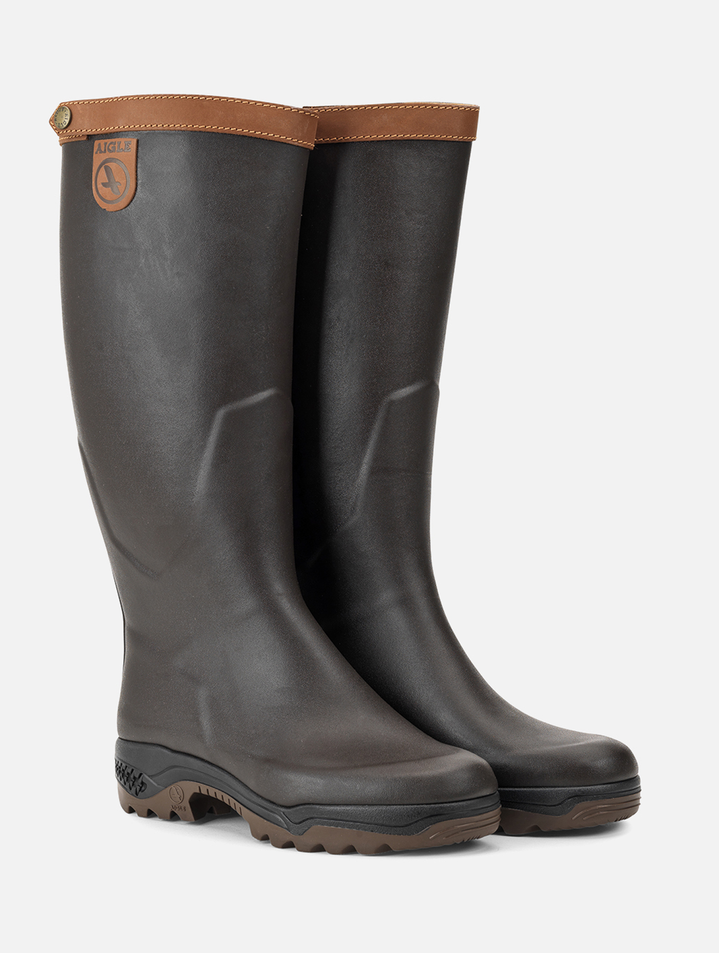 aigle leather lined