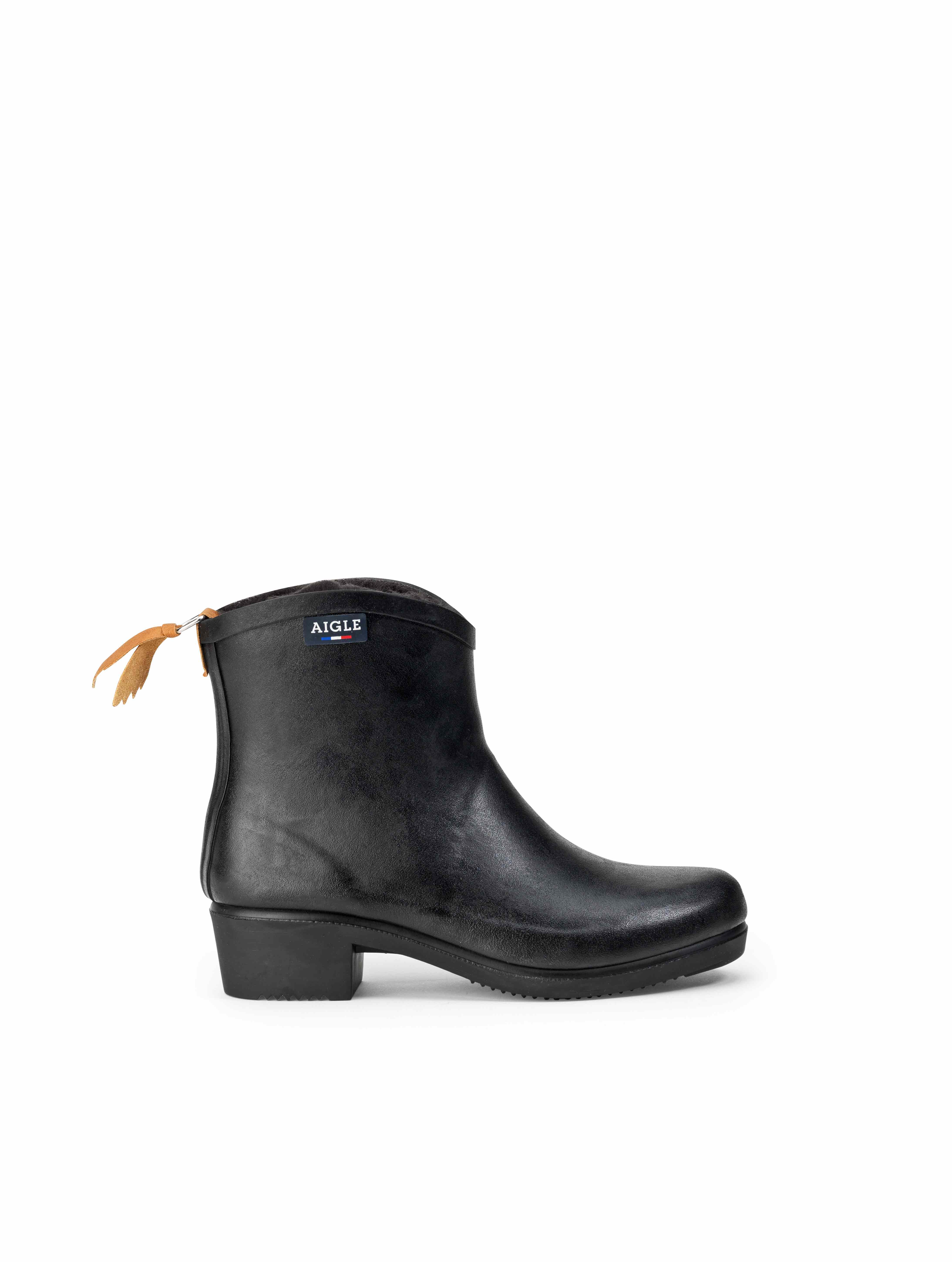 bottes plates mollets larges