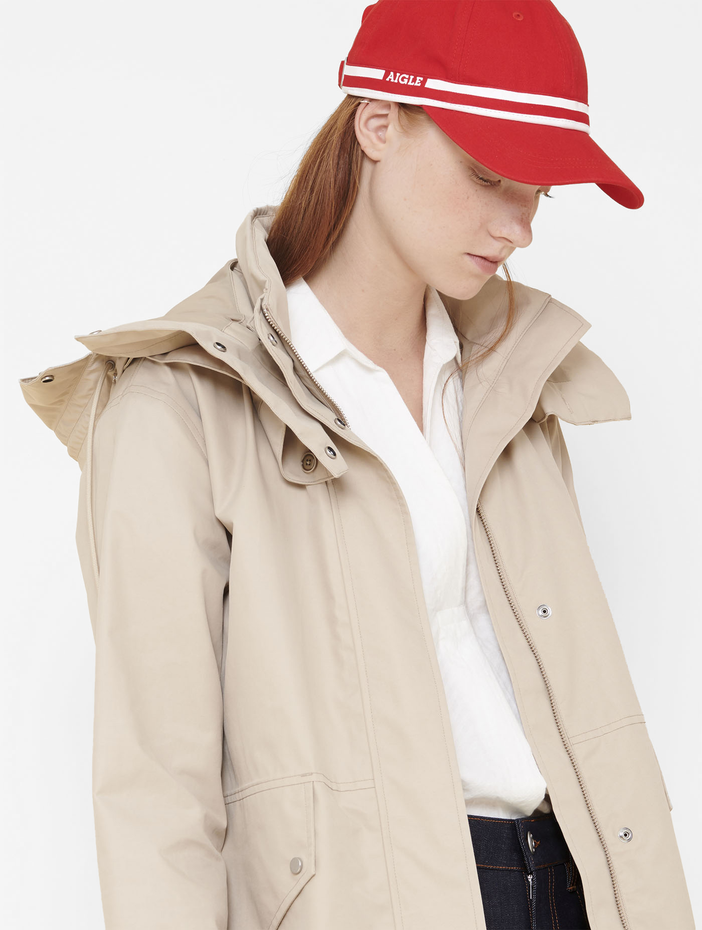 parka imperméable femme aigle