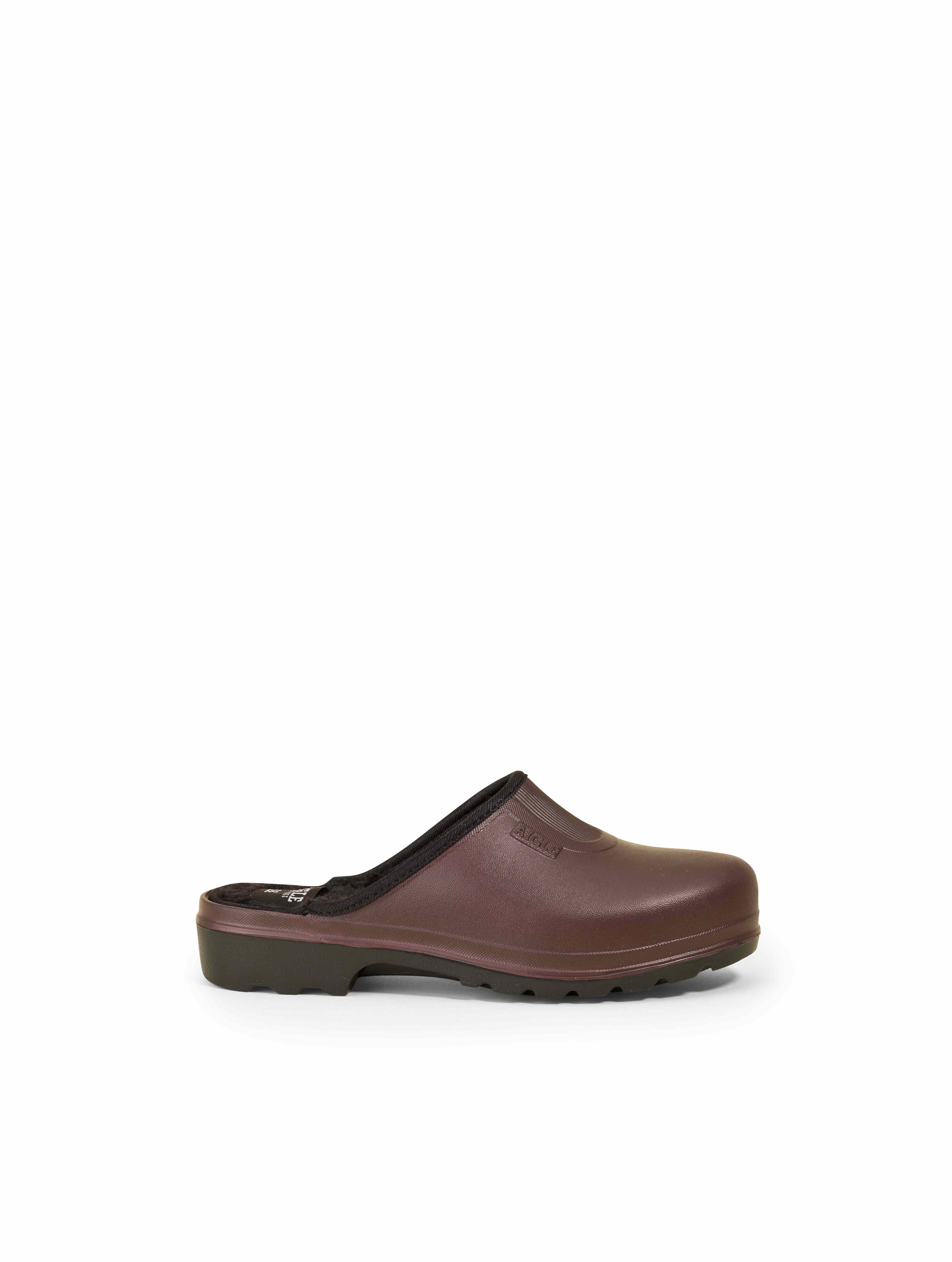fur lined garden clogs