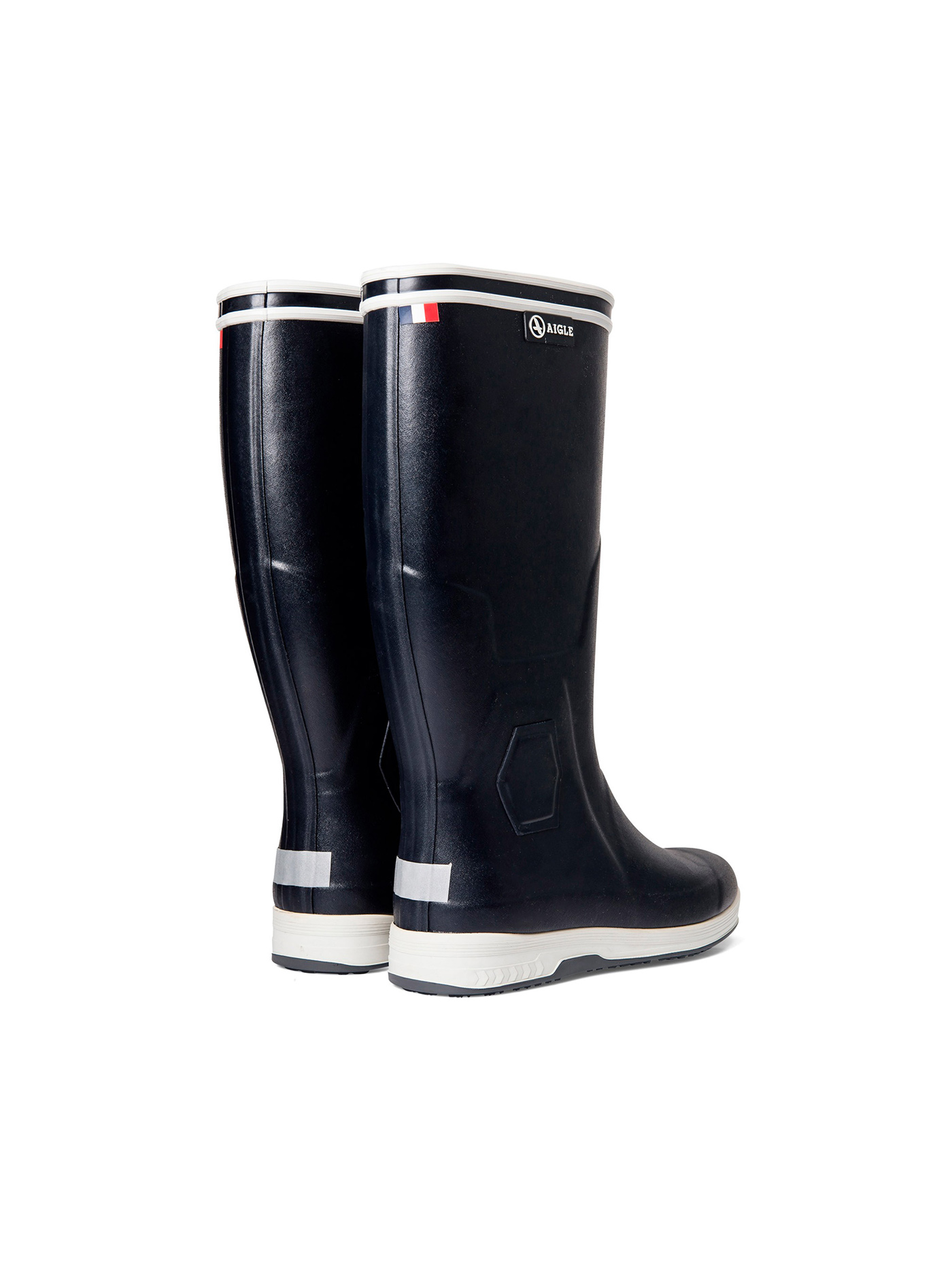Aigle Men S Rubber Boots Marine New Brea Bottemen Aigle