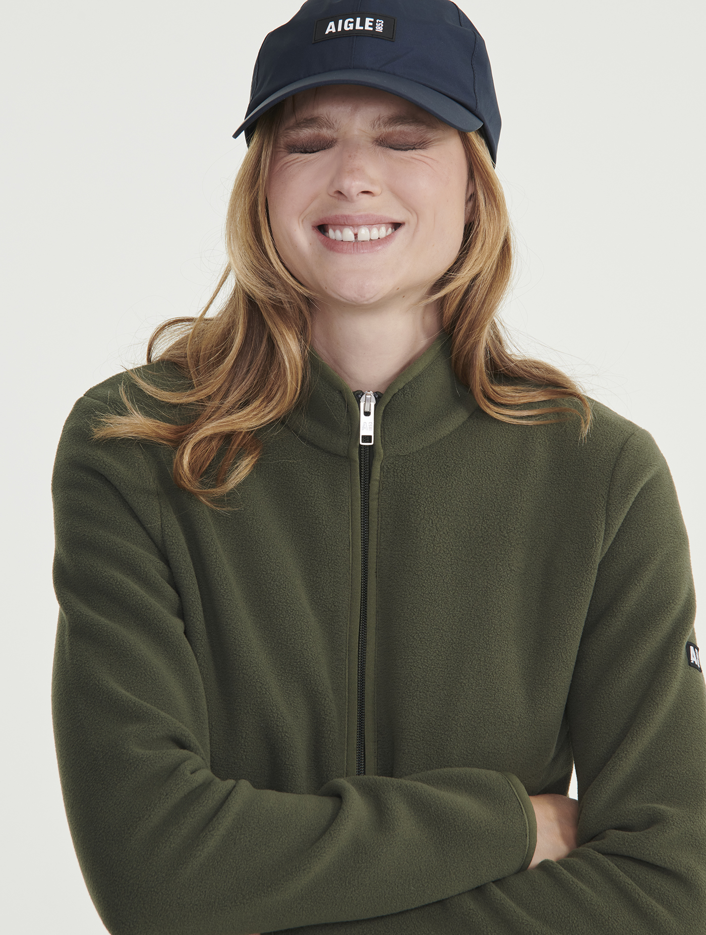 Veste Zippée Snow Peak En Tricot - Vert Olive, Taille L, Fabriquée Au Japon