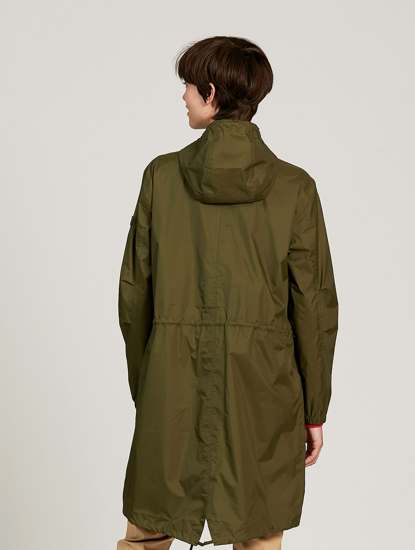 FIRSTRAIN | Parka de pluie compactable Femme Very kaki | Aiglefemme | AIGLE