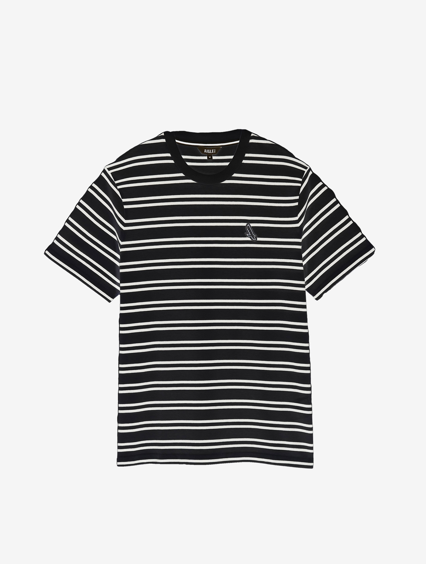 Striped Crew Neck T-shirtcategories | AIGLE