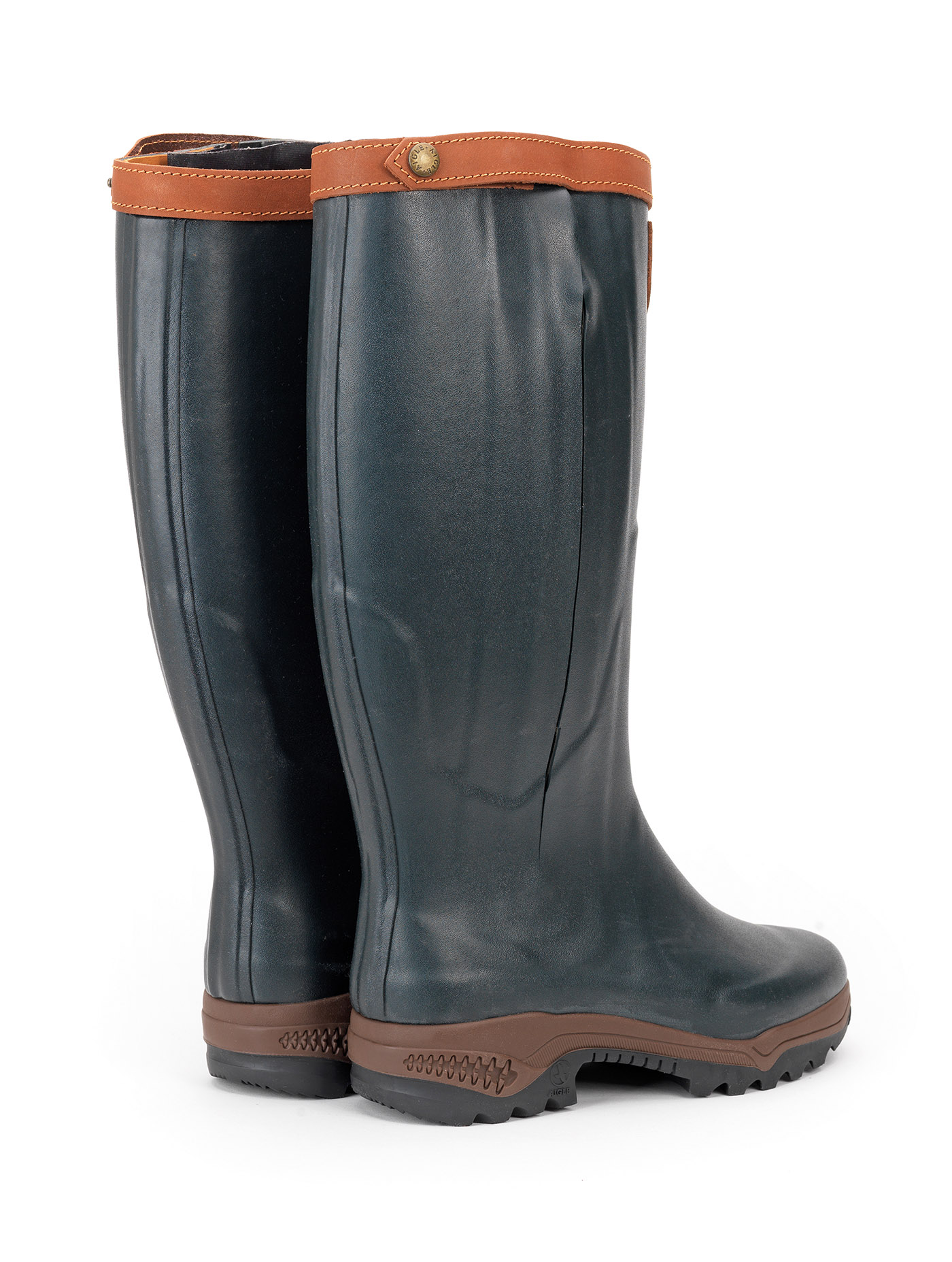 aigle leather lined